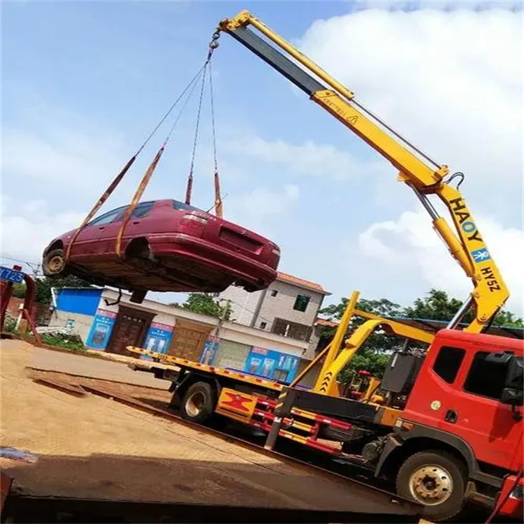 金华金东吊车救援小汽车怎么吊