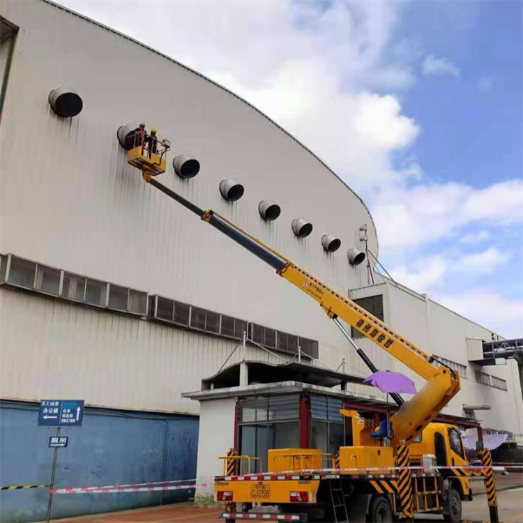 金华金东高空作业车出租服务：专业广告牌安装解决方案